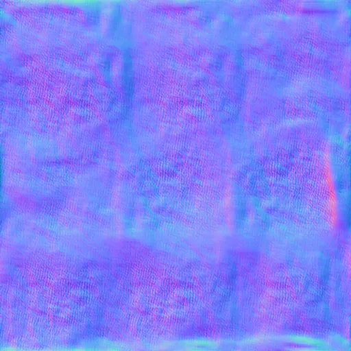 Normal Map for Red Plain Leather