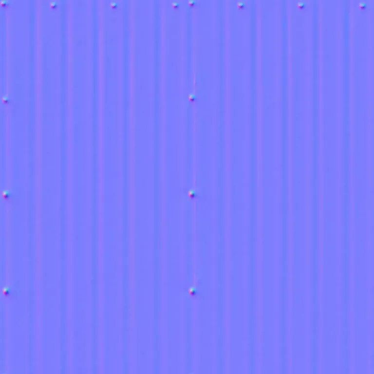 Normal Map for Metal Corrugated17