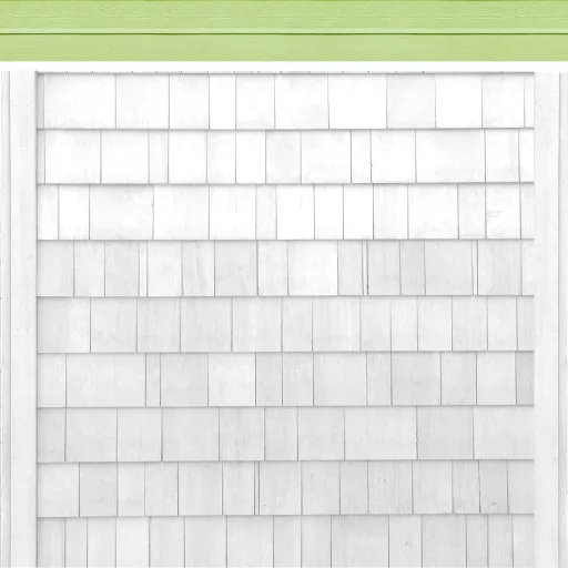 Shingled Siding With Green Upper main texture preview