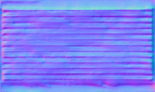 Normal Map for Grill Rusty2