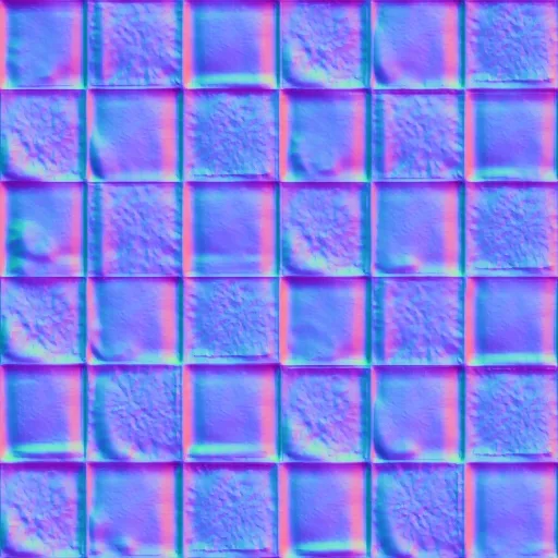 Normal Map for Zadaroo Tile Red