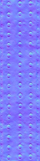 Normal Map for Yellow Leather Strap 5