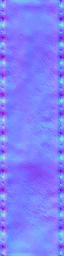 Normal Map for Blue Leather Strap 3