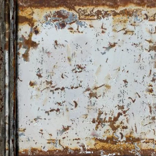 Dirty Rusted Metal Wall6 main texture preview