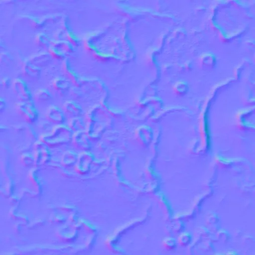 Normal Map for Bark010