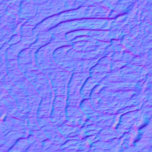 Normal Map for Bark055