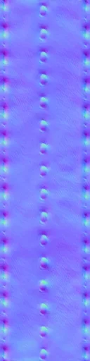 Normal Map for Brown Leather Strap 4