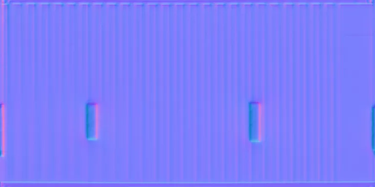 Normal Map for Metal Container Side5