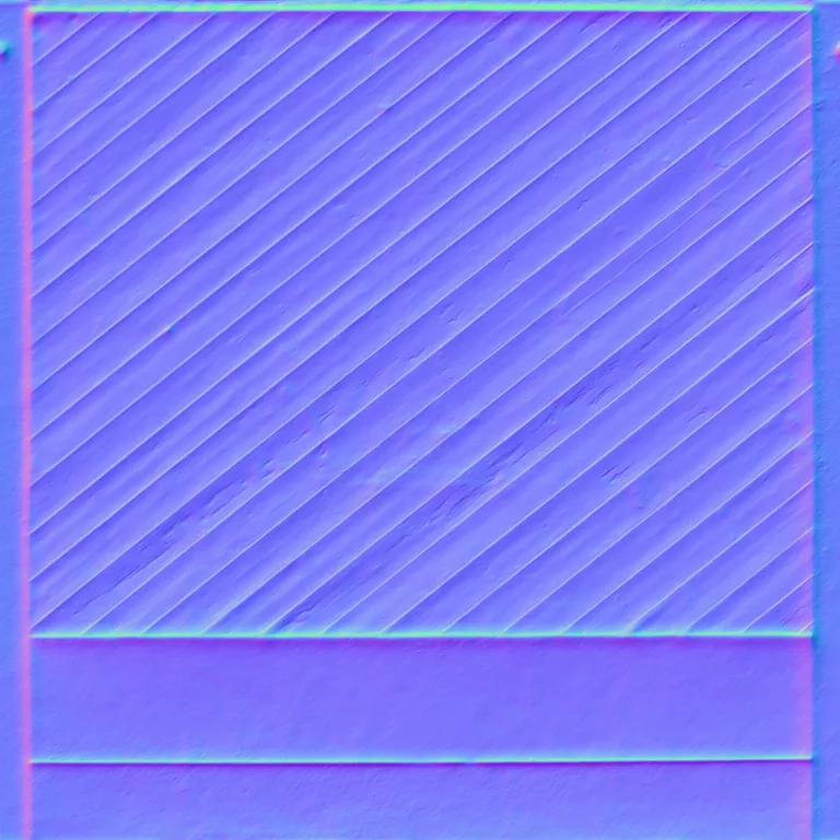 Normal Map for Fence Stonepost Diagonalwood