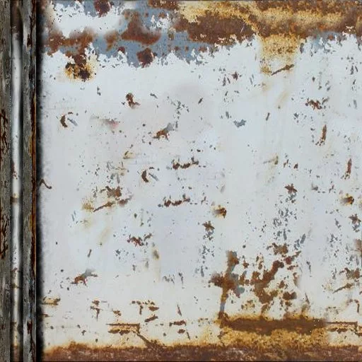 Dirty Rusted Metal Wall5 main texture preview