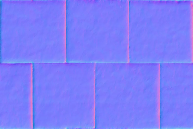 Normal Map for Ground Pavement Square