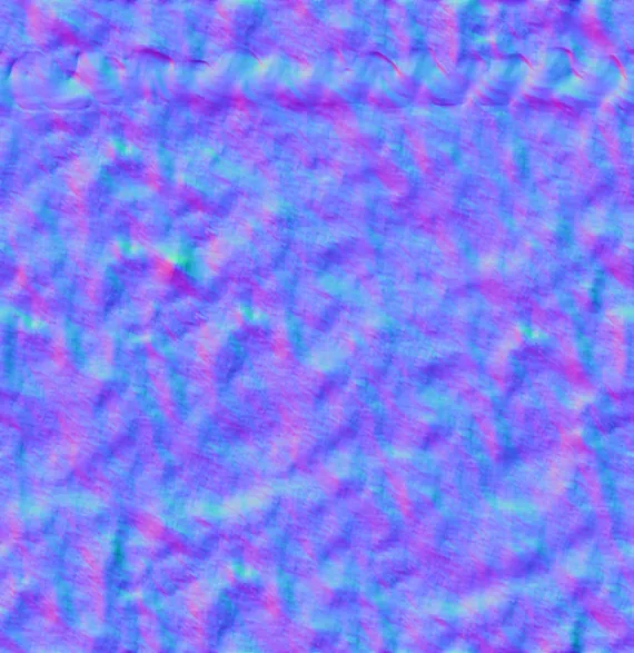 Normal Map for Jacey Gingerbread Wall 5