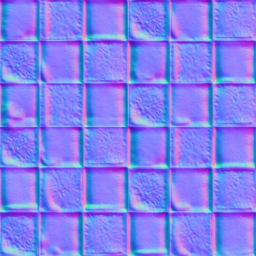 Normal Map for Zadaroo Tile Gold