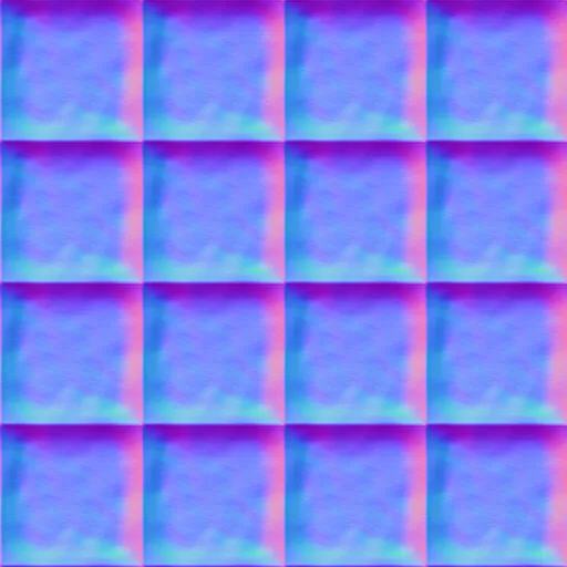 Normal Map for Bt Tile1 Green2 By Linda Kellie