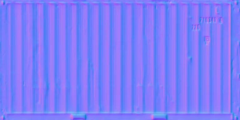 Normal Map for Container Side Top