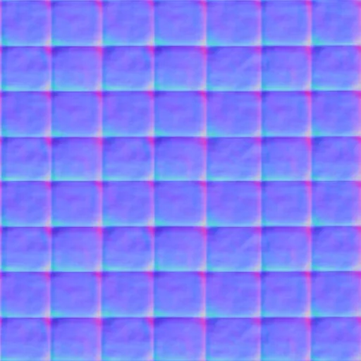 Normal Map for Bt Tufted Blue