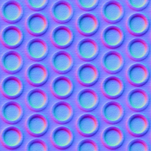 Normal Map for 255 Cercles