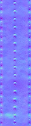 Normal Map for Lt Brown Leather Strap 4V01