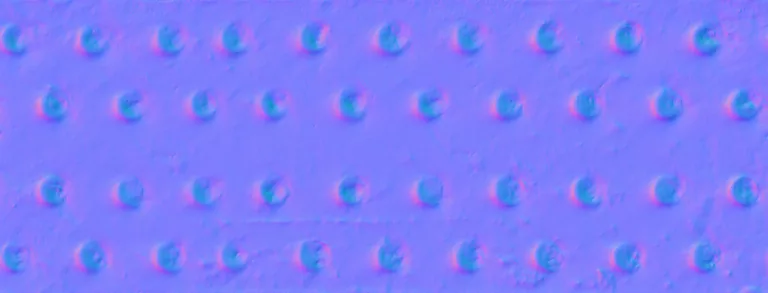 Normal Map for Metal Girder Studded3