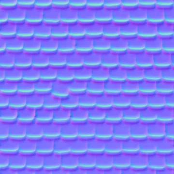 Normal Map for Roof02