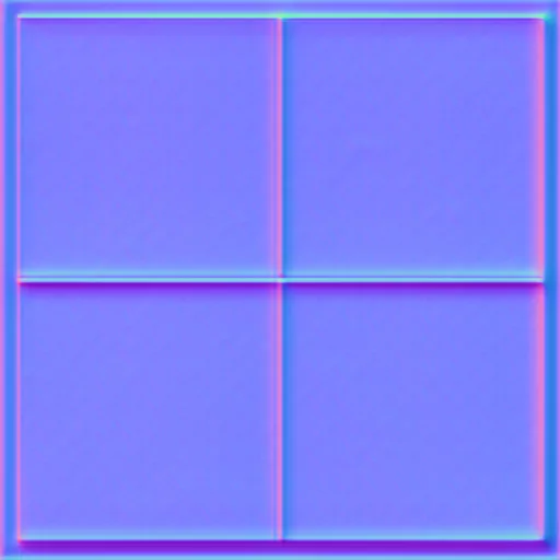 Normal Map for Bt Glass Window Moreclear2 Frame By Linda Kellie