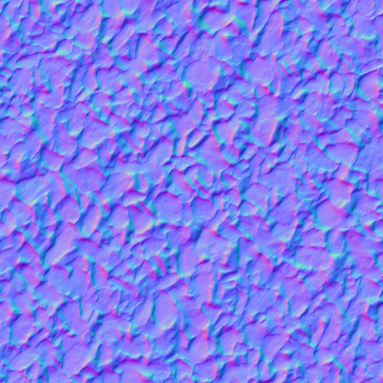Normal Map for Ground Stones1