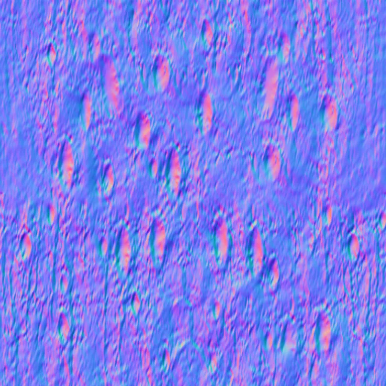 Normal Map for Lizard
