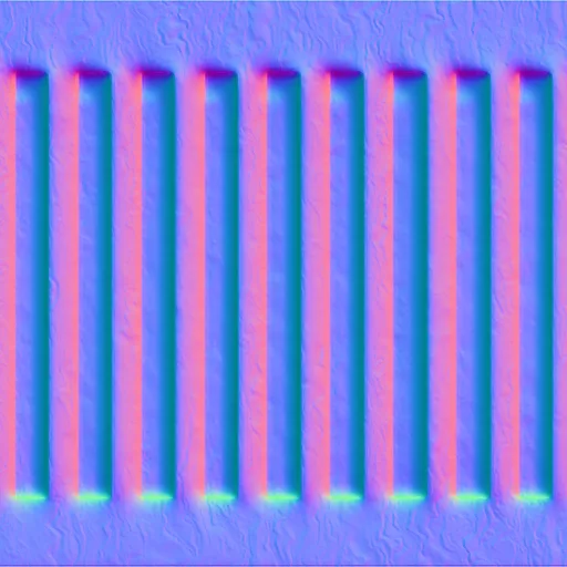 Normal Map for Vent Wall
