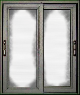 Dirty Metal Framed Window Double main texture preview