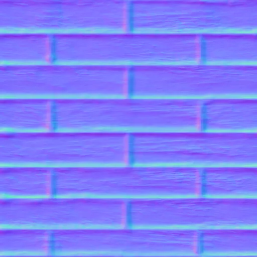 Normal Map for Bt Wood Floor 7 Seamless Planks By Linda Kellie