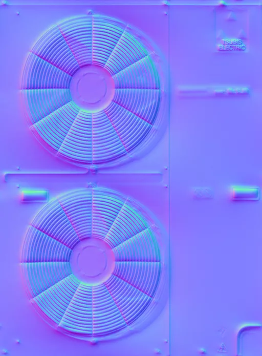 Normal Map for Vent Fan9
