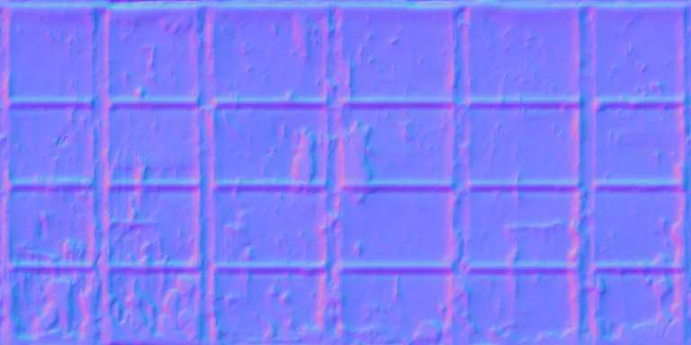 Normal Map for Metal Container Side3