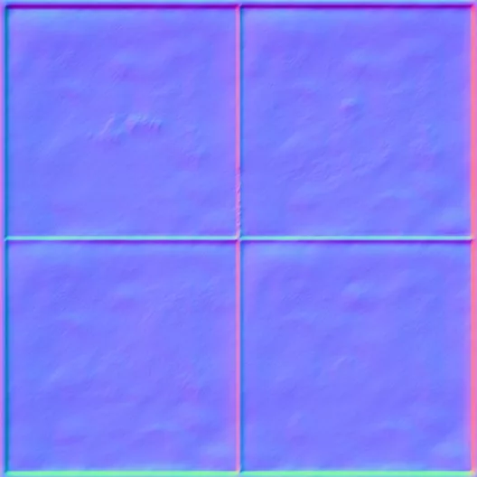 Brown Cement2 Dirty Tiles Border main texture preview