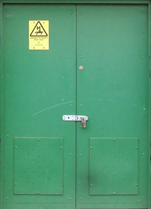 Doors Metal Green2 main texture preview