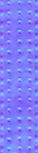 Normal Map for Blue Leather Strap 5