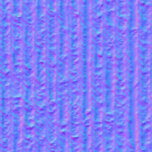 Normal Map for Concrete Ribbed