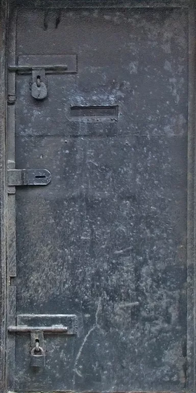 Door Steel Black main texture preview