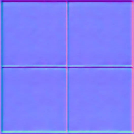 Normal Map for Brown Cement2 Tiles Border