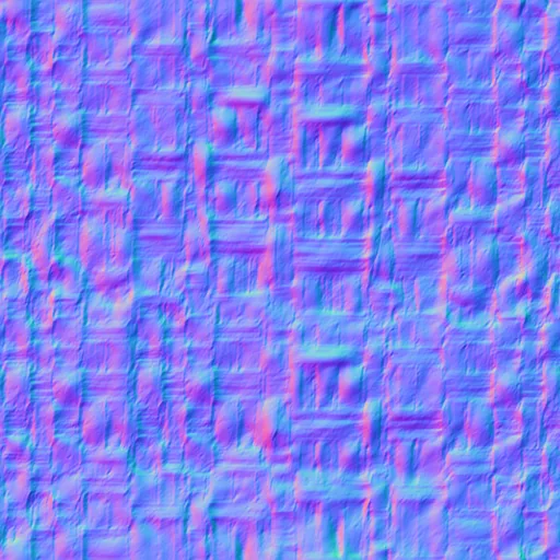 Normal Map for Bt Woven6 By Linda Kellie