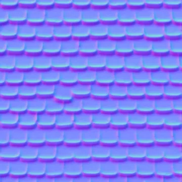 Normal Map for Roof02