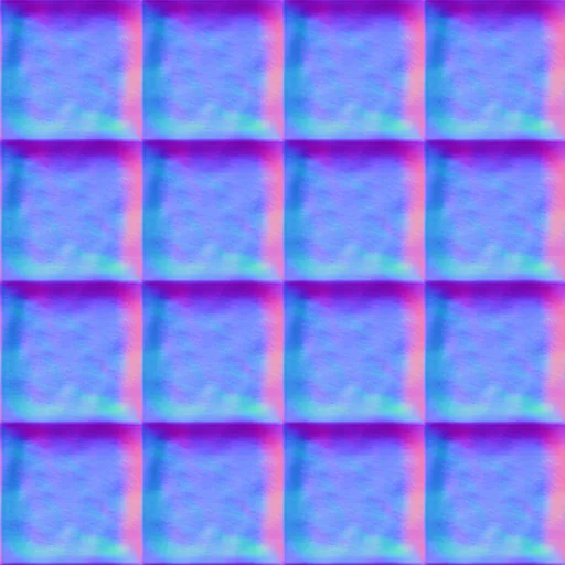 Normal Map for Bt Tile1 Black2 By Linda Kellie
