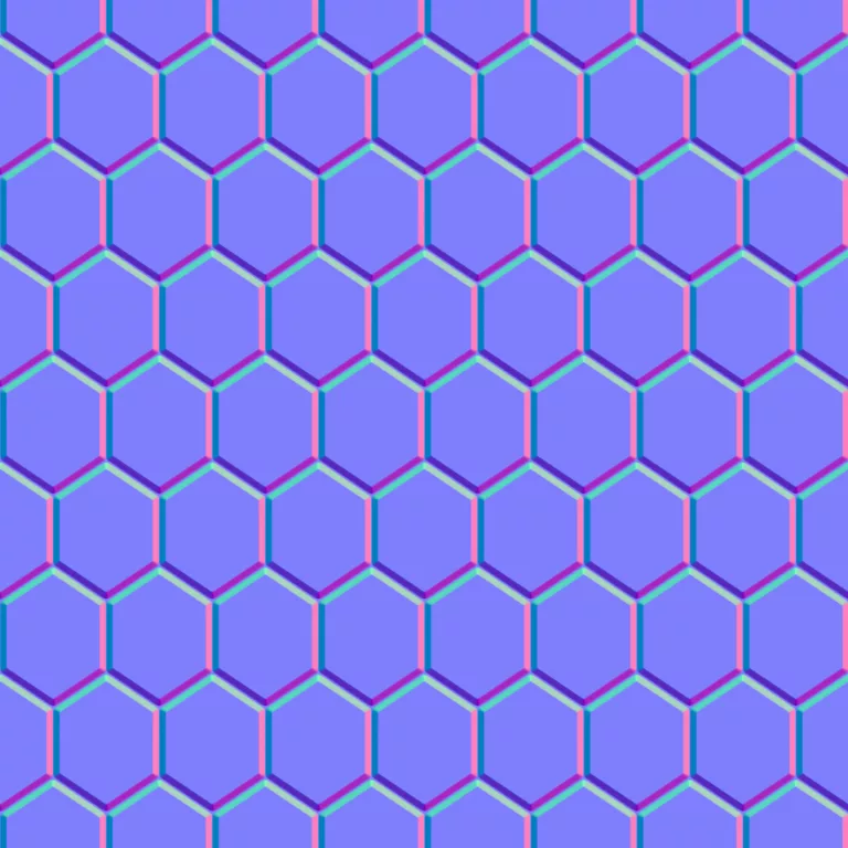 Normal Map for Metal Plates