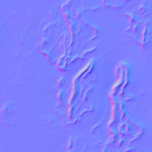 Normal Map for Bark054