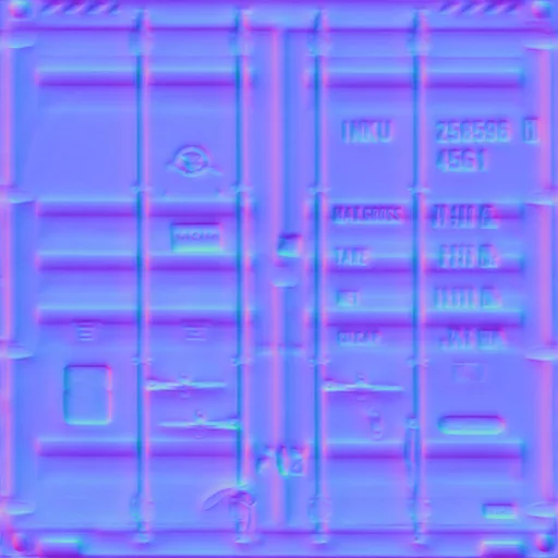 Normal Map for Container End7