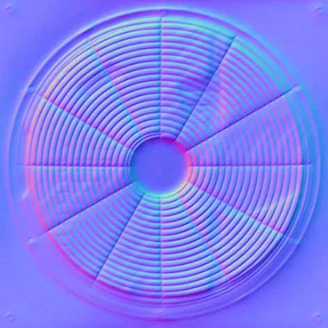 Normal Map for Vent Fan12