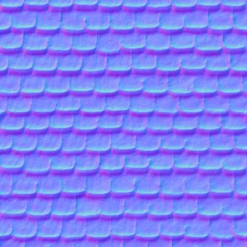 Normal Map for Roof01