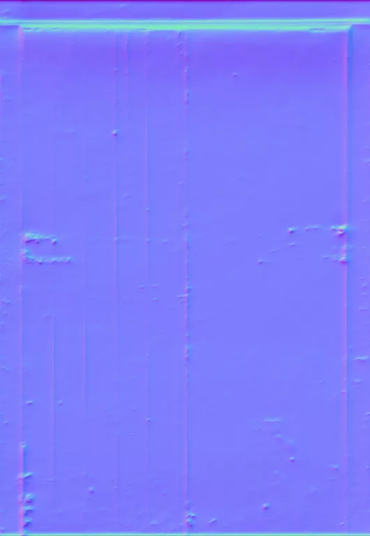 Normal Map for Doors Wood Yellow