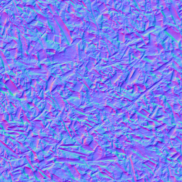 Normal Map for Ground Bark Chippings