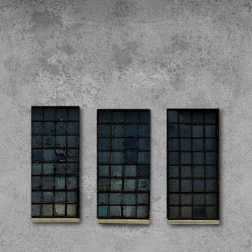 Cement Store Wall 1 Three Windows2 main texture preview