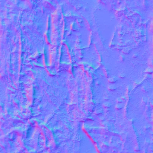Normal Map for Bark005